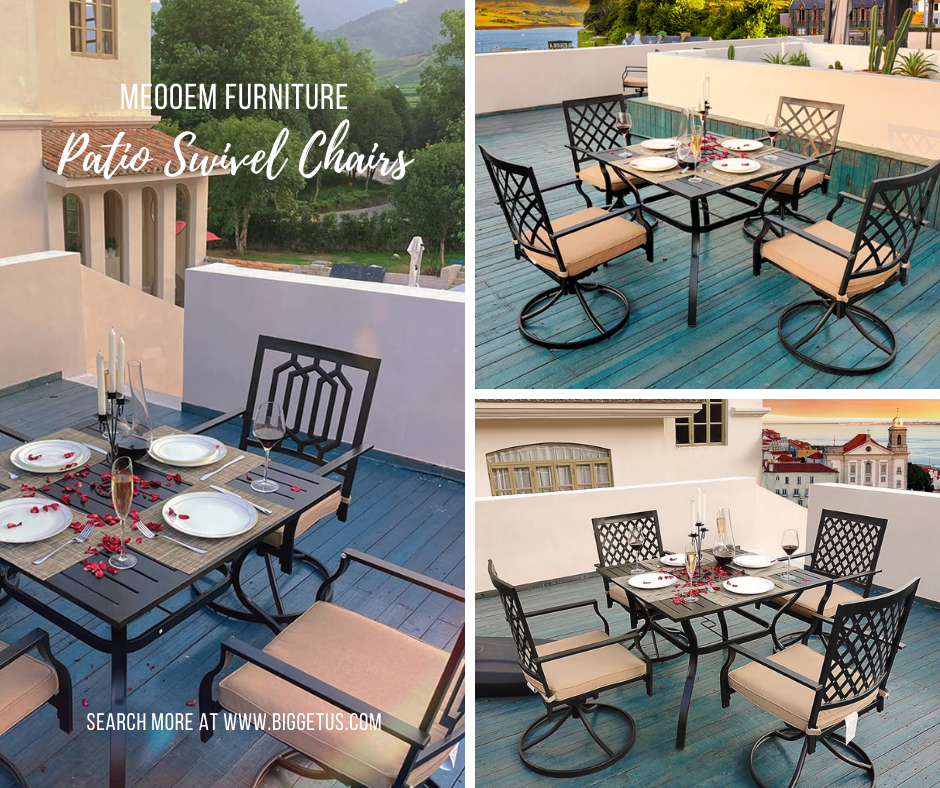 The Best Outdoor Swivel Chairs for Relaxing and Hosting