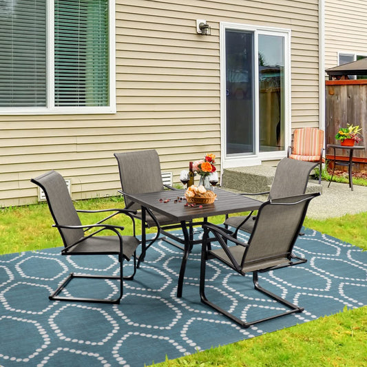 Your Luxurious Wooden-like Outdoor Table Is Waiting For You