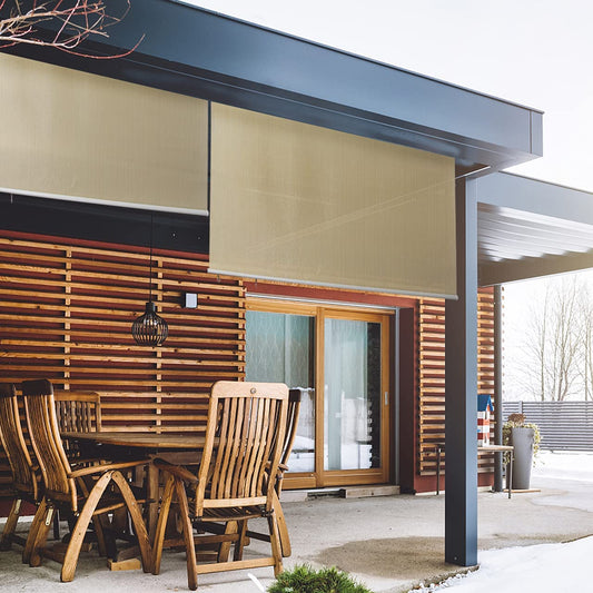 Create Your Own Scene with MEOOEM Outdoor Roll Shades