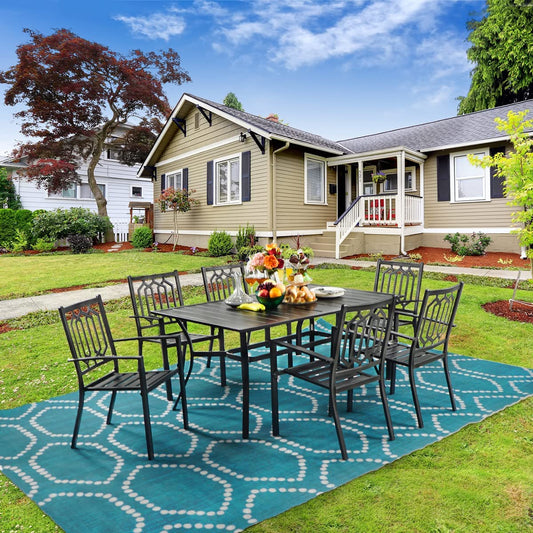 MEOOEM 7-Piece Dining Set - Gather Your Family & Friends Together Outdoors