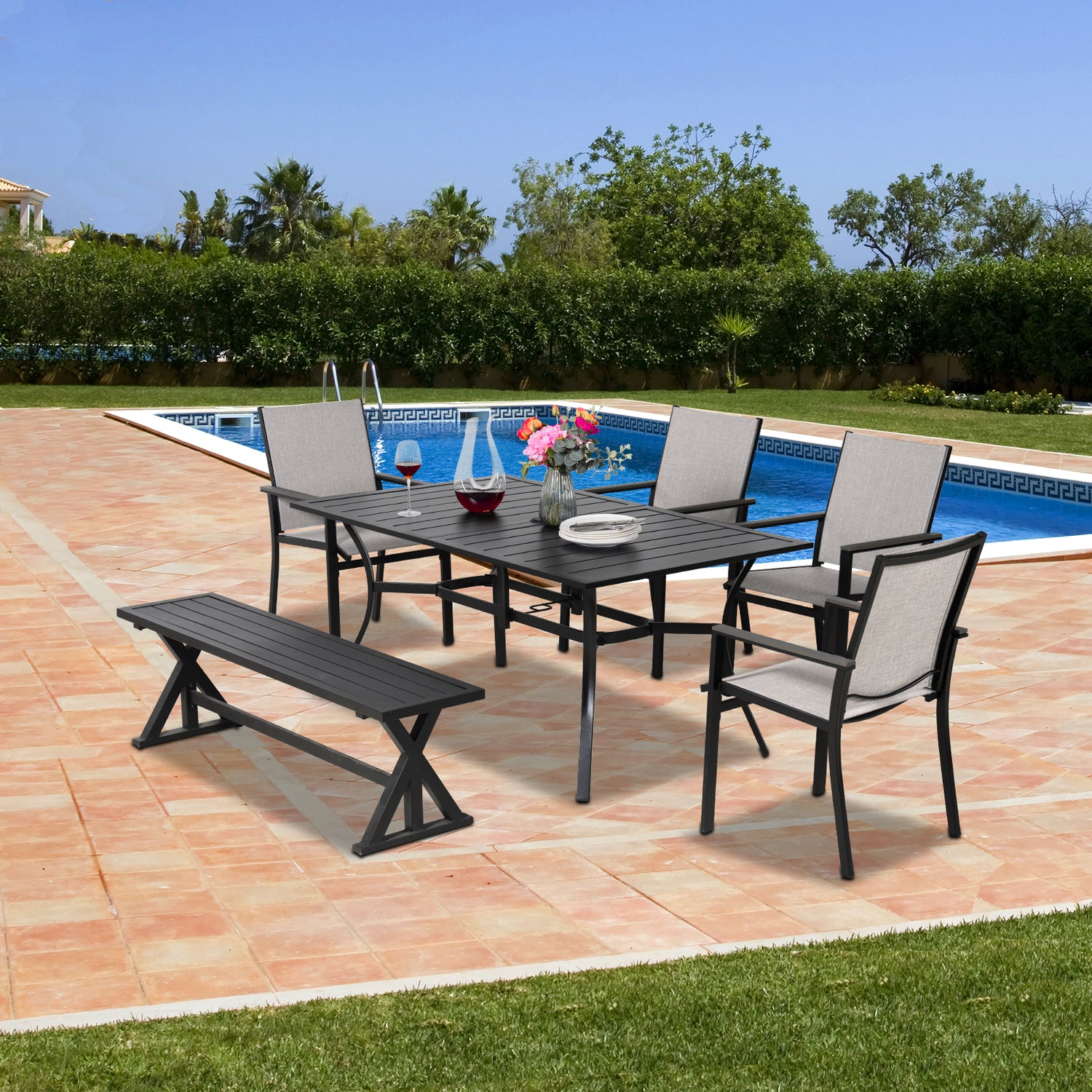 6-Piece Patio Dining Set